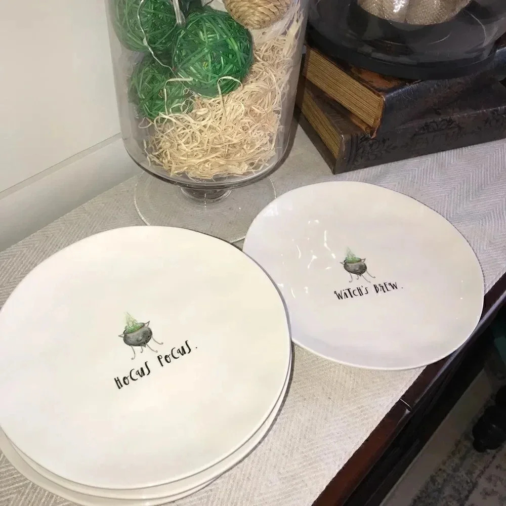 🎃RAE DUNN🎃 Halloween plate set  